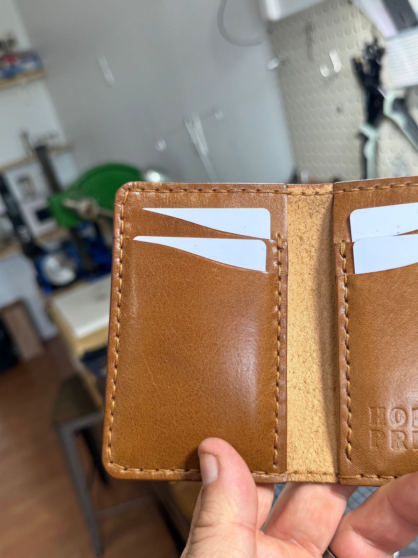 Porte carte tan